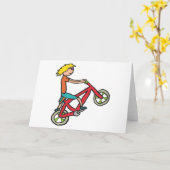 BMX カード (黄色い花)