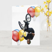 Bmx カード (黄色い花)