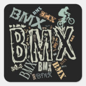 BMX スクエアシール (正面)