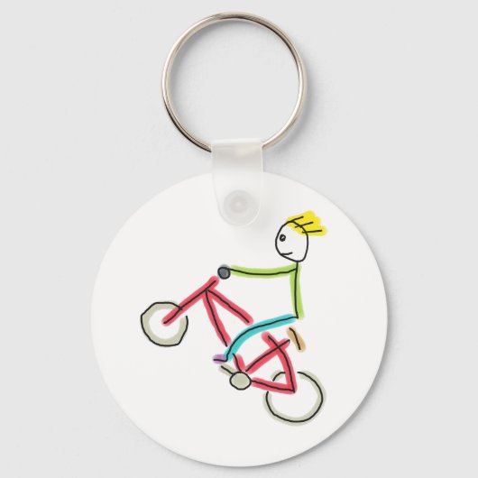 BMX スティックマン キーホルダー (正面)