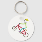 BMX スティックマン キーホルダー (裏面)