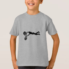 BMX スポーツバイク 都市 チーム ダート トラック パーク お父さん 少年 Tシャツ