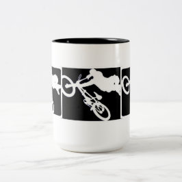 BMX スポーツ ツートーンマグカップ