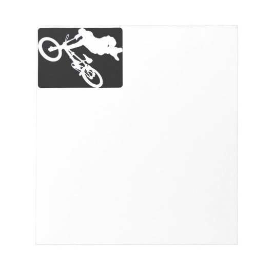 BMX スポーツ ノートパッド (正面)