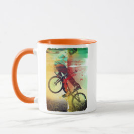 BMX トリック自転車ライダー マグカップ