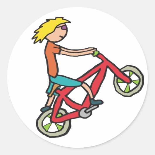 BMX ラウンドシール (正面)