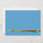 BMX レースの招待状 招待状 (裏面)