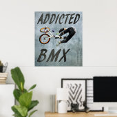 BMX 11、著作権Karen J Williams ポスター (ホームオフィス)
