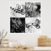 BMX 14、著作権Karen J Williams ポスター (キッチン)