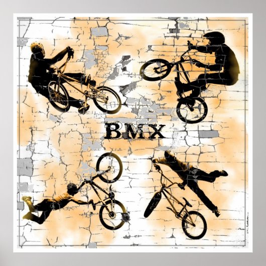 BMX 18、著作権Karen J Williams ポスター (正面)