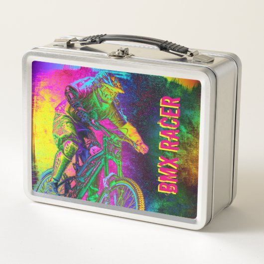 BMX 1A-Bイメージオプションランチボックス メタルランチボックス (正面)