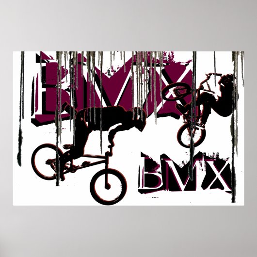 BMX 21、著作権Karen J Williams ポスター (正面)
