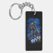 Bmx Bicycle Urban Graffiti streetwear  キーホルダー (正面左)