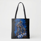 Bmx Bicycle Urban Graffiti streetwear  トートバッグ (正面)