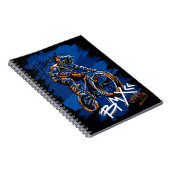 Bmx Bicycle Urban Graffiti streetwear  ノートブック (右側)