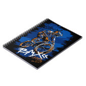 Bmx Bicycle Urban Graffiti streetwear  ノートブック (左側)