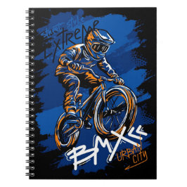 Bmx Bicycle Urban Graffiti streetwear  ノートブック