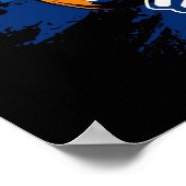 Bmx Bicycle Urban Graffiti streetwear  ポスター (角)