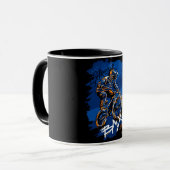 Bmx Bicycle Urban Graffiti streetwear  マグカップ (正面左)