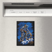 Bmx Bicycle Urban Graffiti streetwear  マグネット (インサイチュ (食洗機))