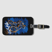 Bmx Bicycle Urban Graffiti streetwear  ラゲッジタグ (正面横)