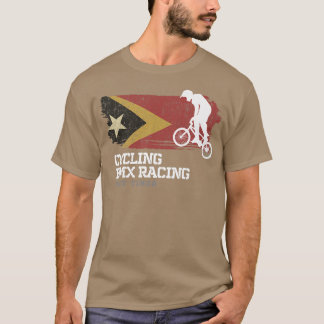 BMX Bike East Timor Flag Biking Cycling Racing BMX Tシャツ