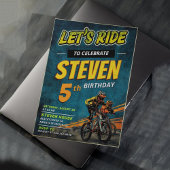 BMX Bike "Let's Ride" Birthday - Street Style 招待状