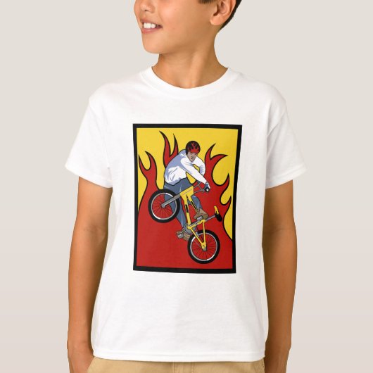 BMX Flames Tシャツ (正面)