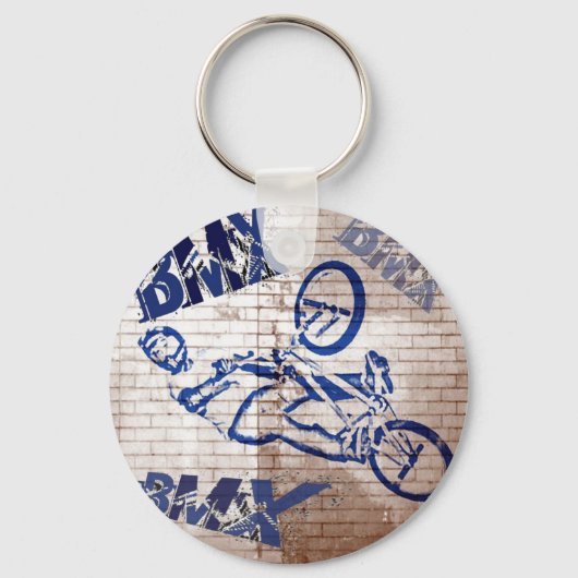 BMX Keychain 3、著作権Karen J Williams キーホルダー (正面)