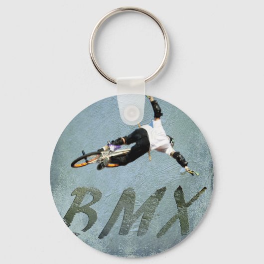 BMX Keychain 4、著作権Karen J Williams キーホルダー (正面)