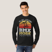 BMX Mode Not Disturb BMX Stunts Bicycle Motocross Tシャツ (正面フル)