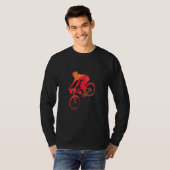 Bmx Mtbスタントバイクハイキングモトクロス1 Tシャツ (正面フル)