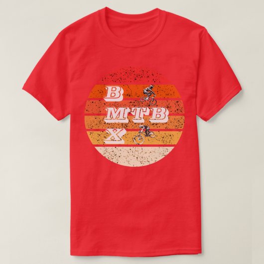 bmx mtb tシャツ (デザイン正面)