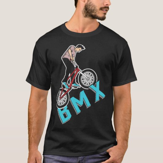 Bmx Rider  Men Women Kids Tシャツ (正面)