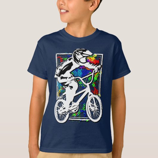 Bmx Tシャツ – Bmx自転車 – Bmxシャツ (正面)