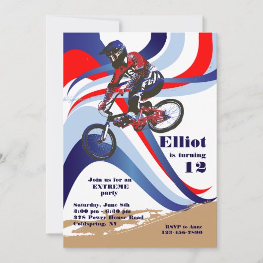 BMX USA ご招待状 招待状 (正面)
