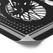 Bmx Usa – アメリカ国旗 – Bmxポスター ポスター (角)