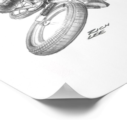 BMXart16largeGG ポスター (角)