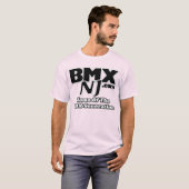 BMXNJ.comロゴ付きシャツ Tシャツ (正面フル)