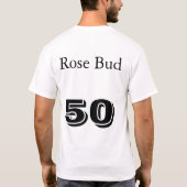 BNB-のバラのつぼみ Tシャツ (裏面)
