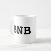 BNB コーヒーマグカップ (正面左)