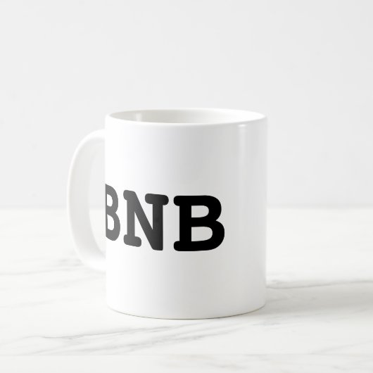 BNB コーヒーマグカップ (正面左)