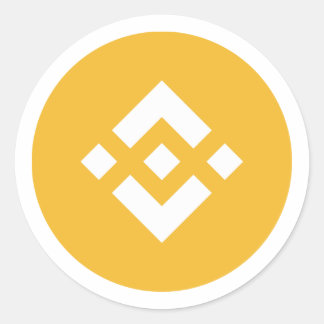 BNB Binance sticker ラウンドシール