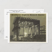 bnlreactor3、ブルックヘブン黒鉛研究炉 ポストカード (正面/裏面)