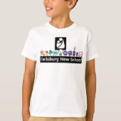 BNSユースカラーロゴTシャツ Tシャツ (正面)