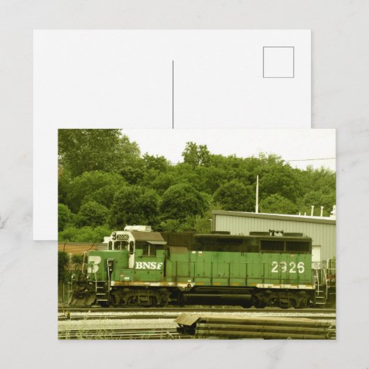 BNSF 2926 ポストカード (正面/裏面)