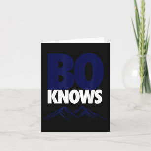 Boが知るデンバーTシャツ - Bo Knows マーチャンダイズ カード