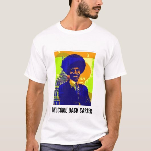 boは(2)、カーターを歓迎します tシャツ (正面)