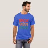 Boカー レーシング レトロ ヴィンテージ 家族 tシャツ (正面フル)