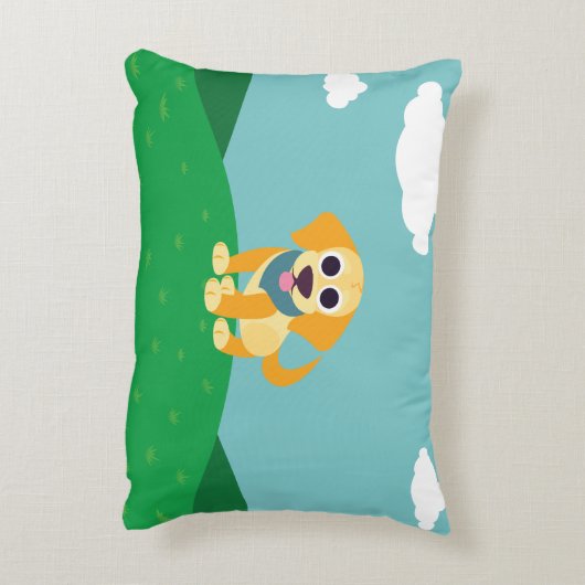 Bo犬 アクセントクッション (裏面(縦))